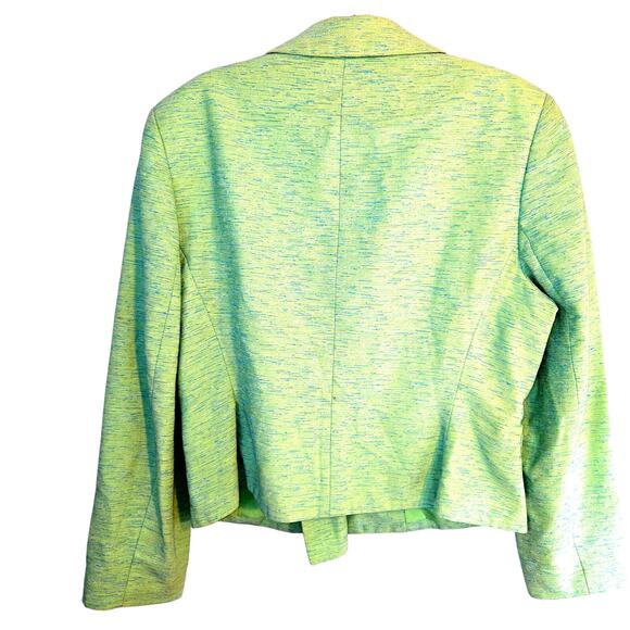 Executive Collection 14P Women's Green Blazer Suit Coat Petite Size PL Large - Picture 6 of 7